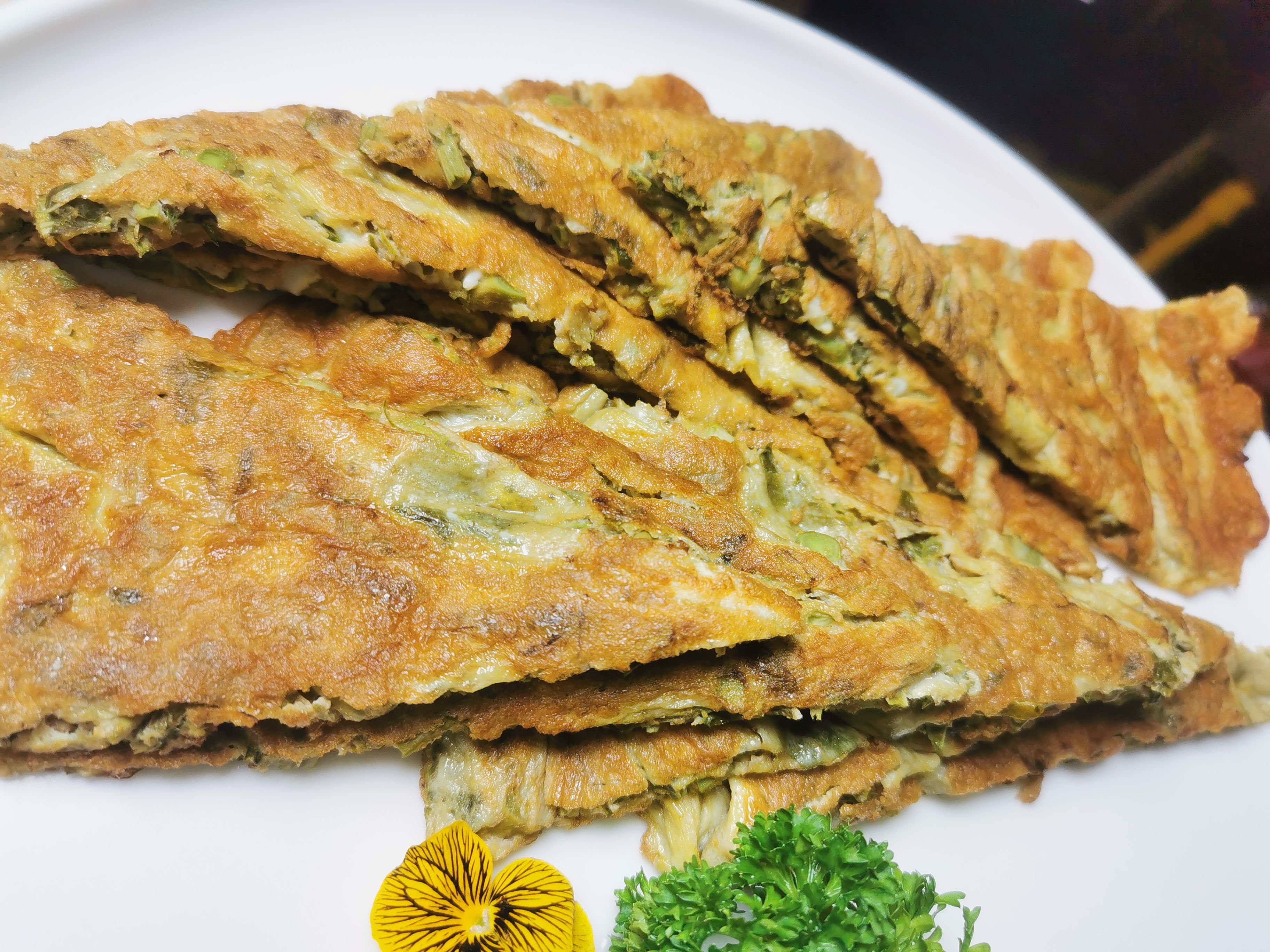春日限定美味,一口愛上香椿煎蛋_蔬菜