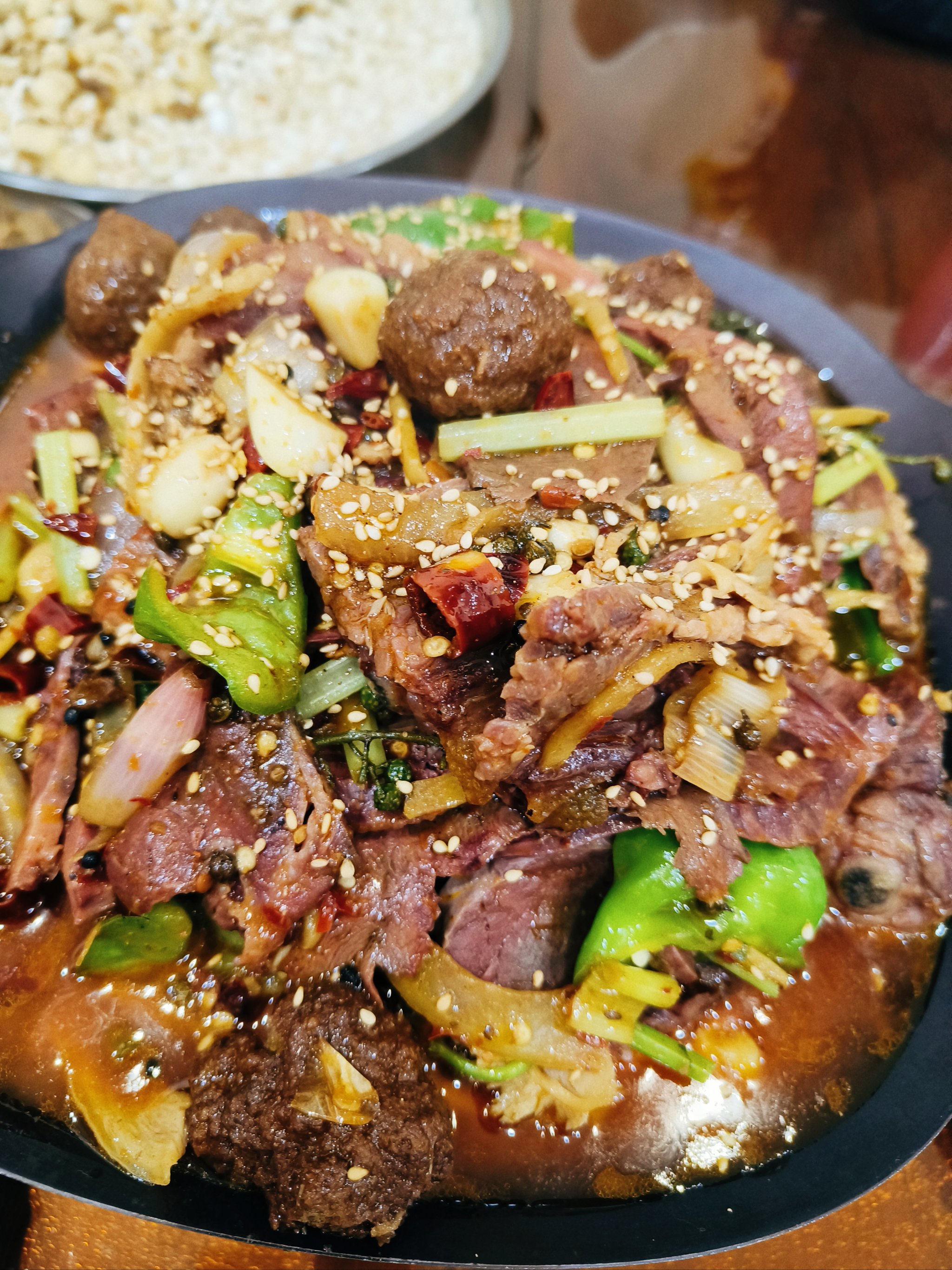 爆炒牛雜下飯必備啊太好吃了_禽蛋肉類