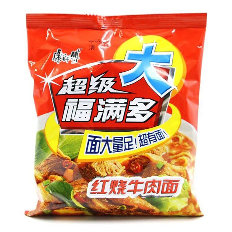 康師傅方便食品怎么樣康師傅紅燒牛肉面