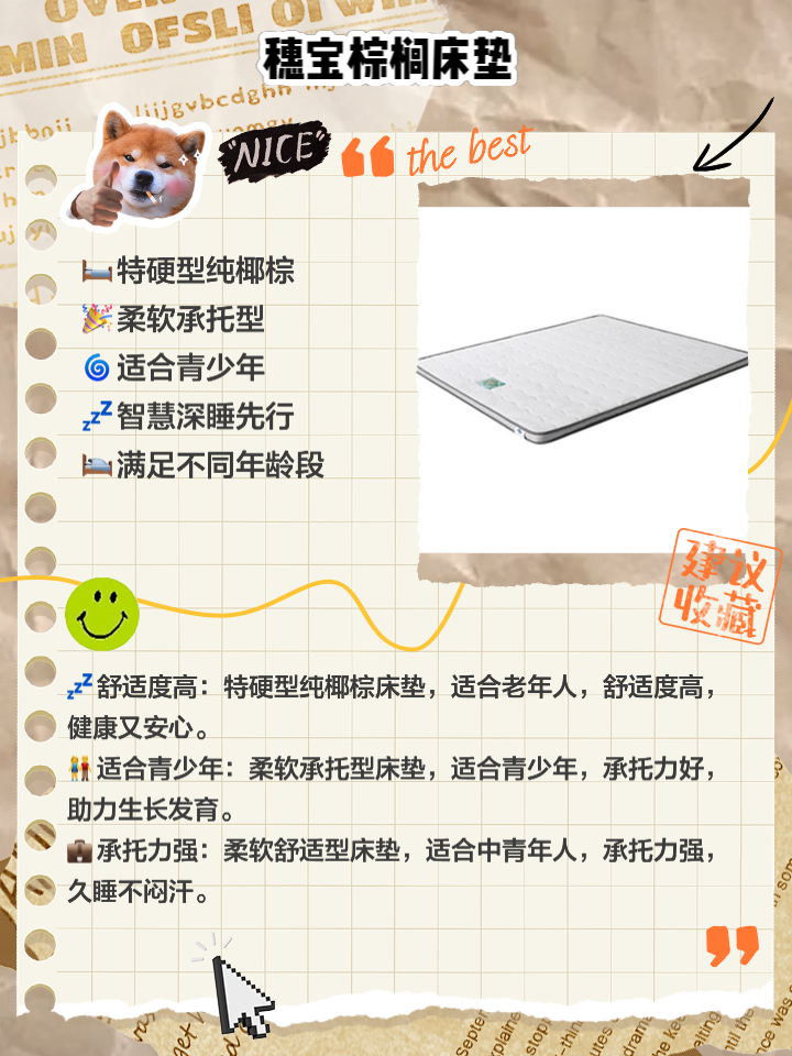 棕墊床墊十大品牌是哪些