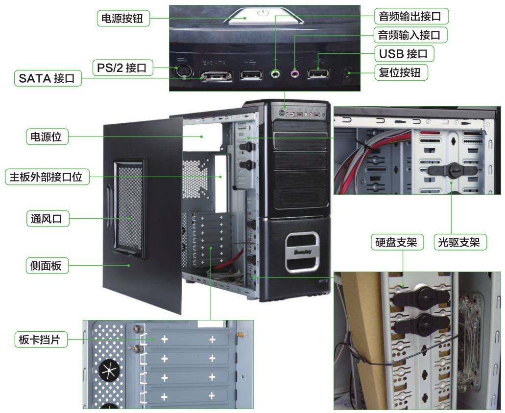 瓦爾基里E360詳細(xì)參數(shù)_游戲硬件機(jī)箱電源