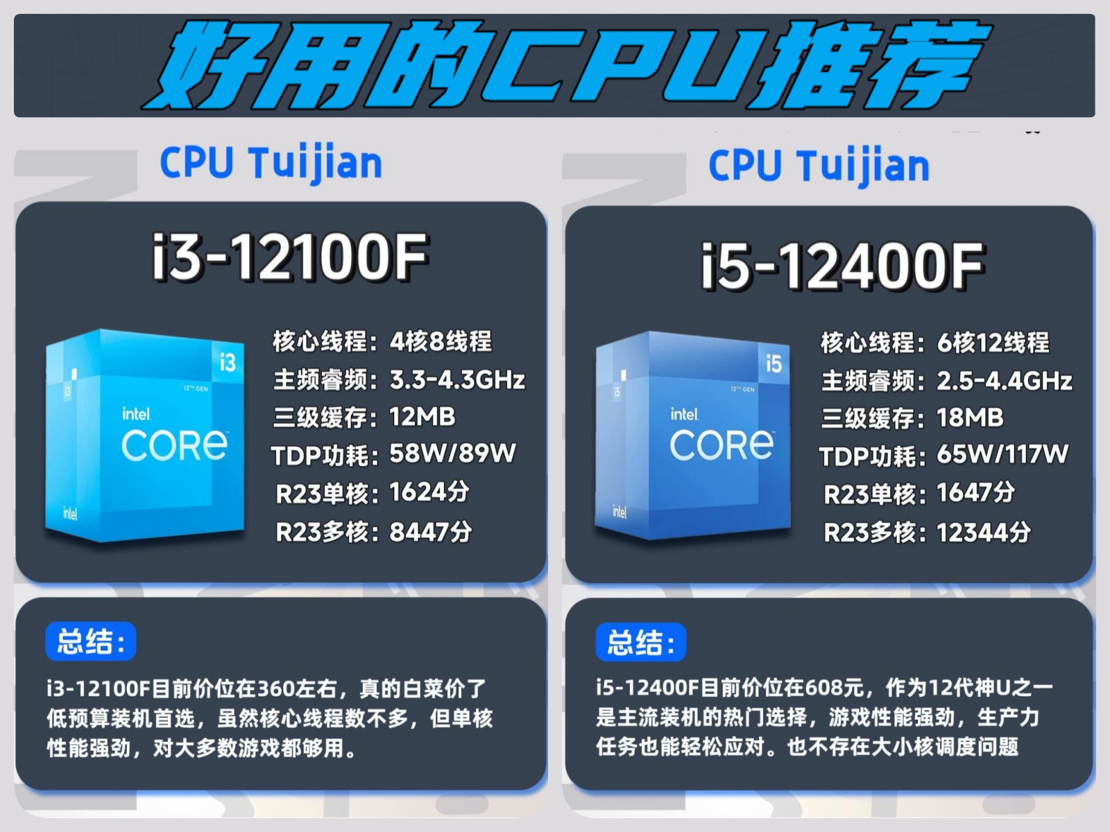 Intel酷睿i313100詳細參數(shù)_游戲硬件