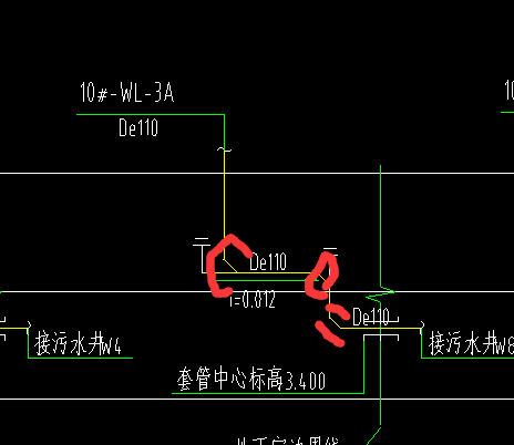水電施工圖符號wl是什么意思