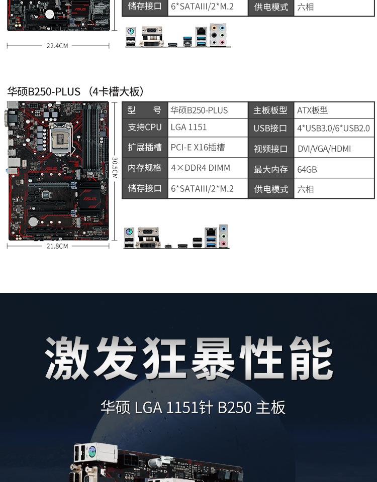 【華碩B360參數(shù)】華碩B360系列主板參數(shù)