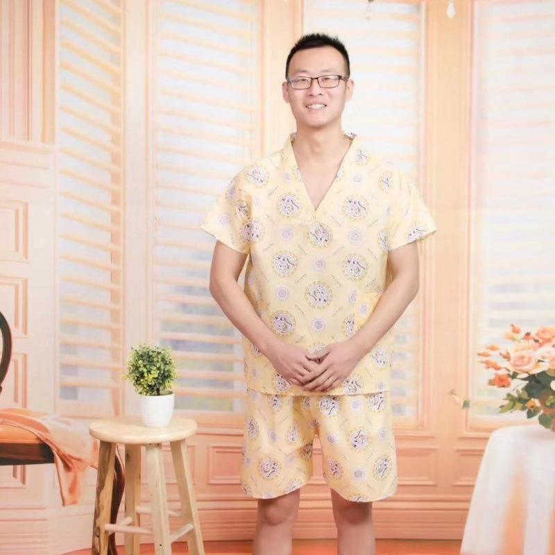 特價(jià)專業(yè)洗浴場(chǎng)男式全棉浴衣桑拿服浴服汗蒸服來(lái)樣訂做