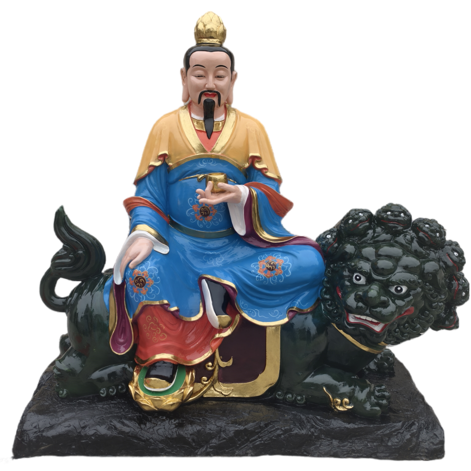 北方天帝神像:顓頊大帝佛像、冬神玄冥塑像、三官爺神像
